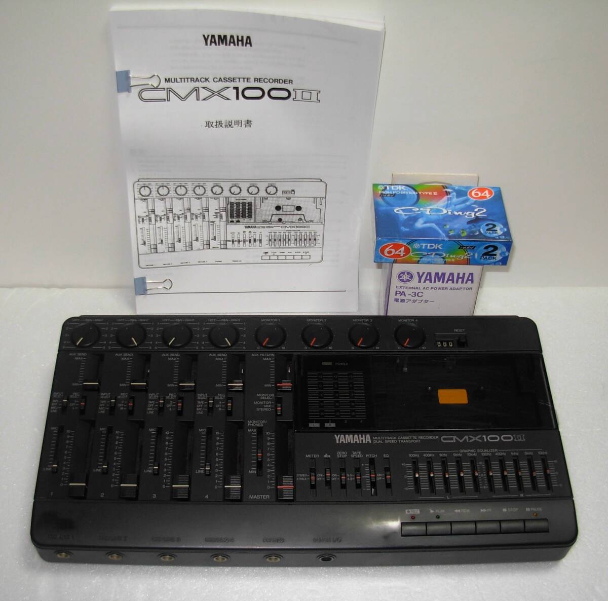 Yamaha CMX100 Ⅱ マルチトラックカセットレコーダー Yahoo!オークション -「cmx100ii」の落札相場・落札価格