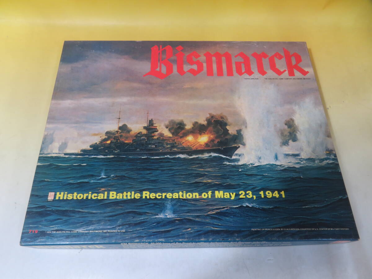 アバロンヒルゲーム 戦艦ビスマルクの戦い Bismarck Yahoo!オークション -「戦艦ビスマルク」(ボードゲーム) (ゲーム