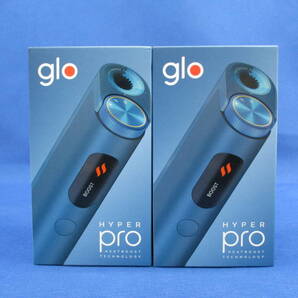 【11374-1】★未開封★ glo HYPER PRO グロー ハイパープロ 2点セット ラピス・ブルー 電子タバコ 喫煙具