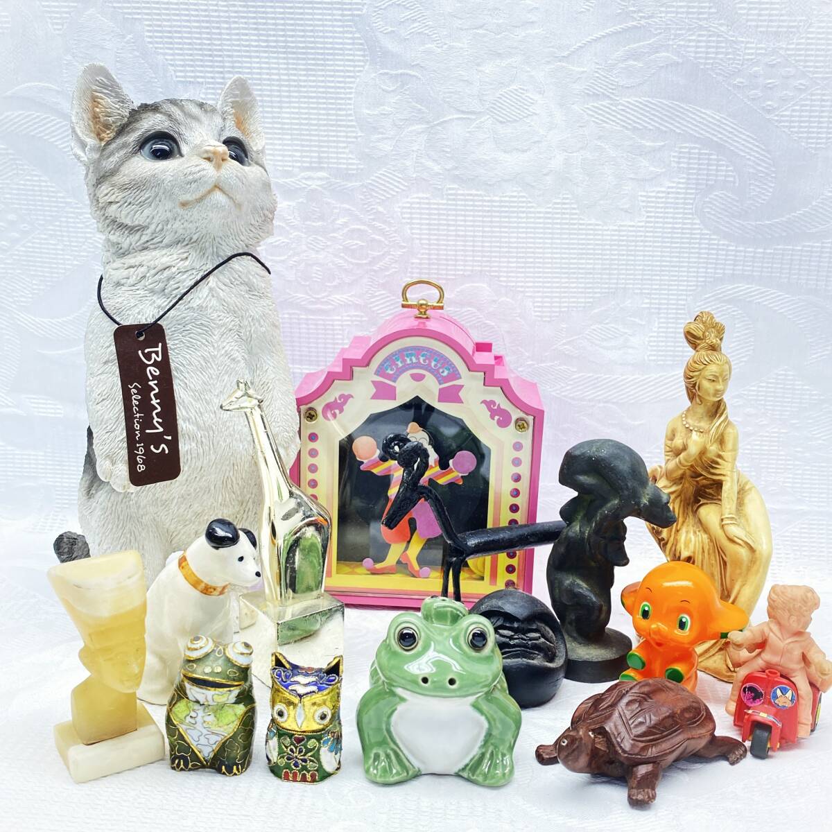 サトちゃん 貯金箱 招き猫 Yahoo!オークション -「サトちゃん 貯金箱」(雑貨) の落札相場