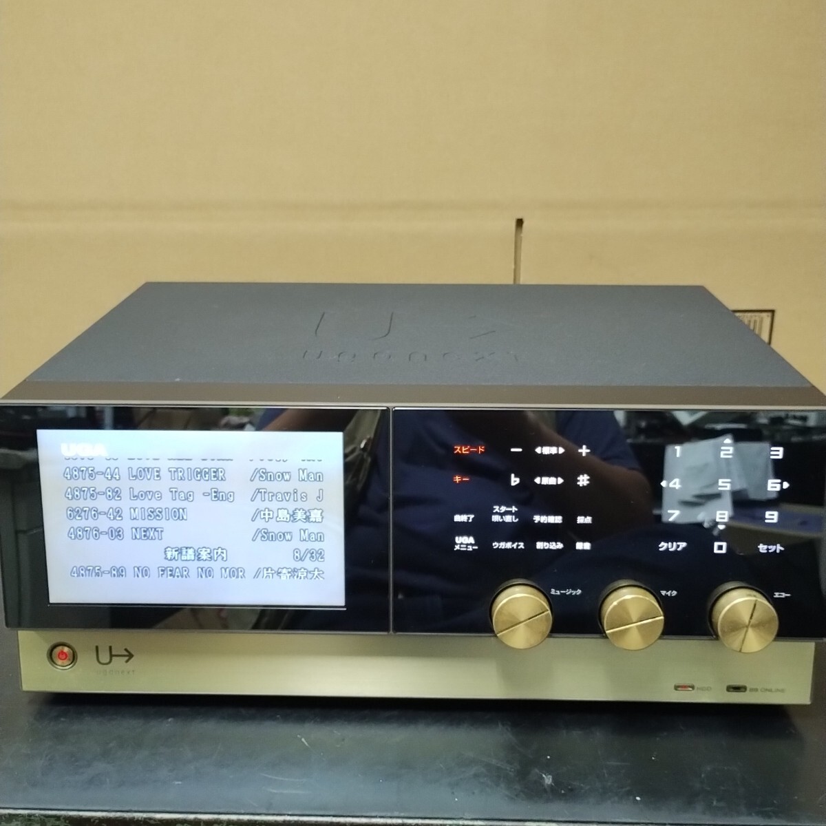 F18a 業務用 エクシング UGA-N10 ウガネクスト LED暗め 1台 Yahoo!オークション -「uga next」(カラオケ機器) (オーディオ