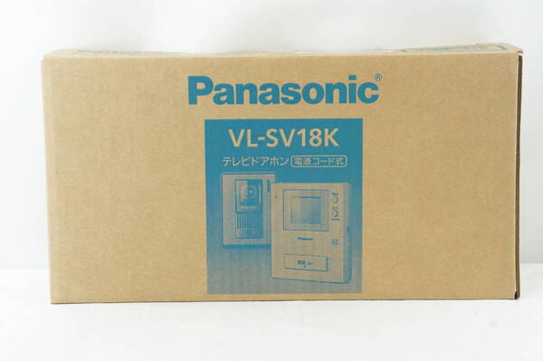 【未使用品】パナソニック VL-SV18K モニター親機VL-MV18K + VL-V566カメラ玄関子機 インターホン ドアホン (検索:vl-se25 vl-sv19)