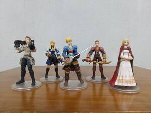 ファイナルファンタジータクティクス トレーディングアーツ フィギュア 全5種