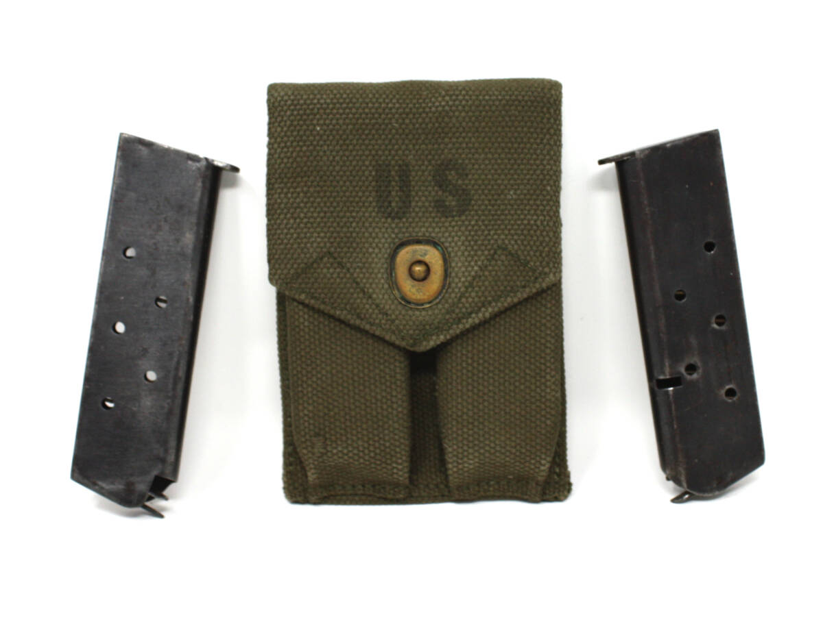 M1911 マガジンポーチ 実物 初期型 Yahoo!オークション -「m1911 マガジンポーチ」の落札相場・落札価格
