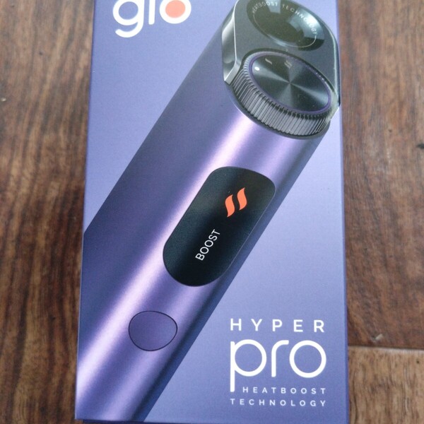 【新品】【数量限定】グローハイパープロ オニキス・パープル glo HYPER pro