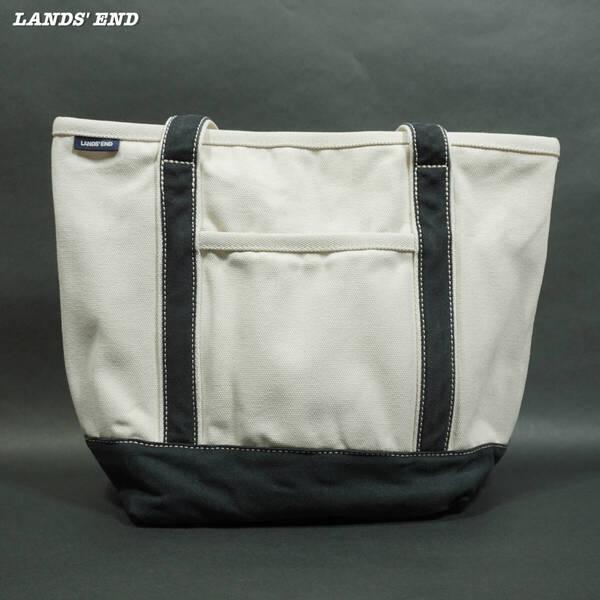 LANDS' END TOTE BAG OPENTOP MEDIUM ① ランズエンド トートバッグ オープントップ ミディアム