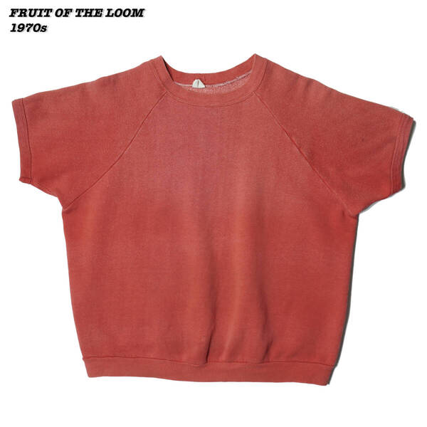 FRUIT OF THE LOOM S/S SWEATSHIRTS 1970s SWT2501 Vintage フルーツオブザルーム 半袖 スウェットシャツ スウェット 1970年代