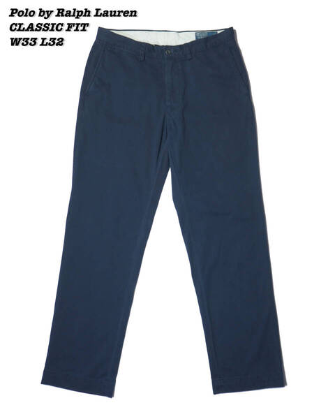Polo by Ralph Lauren CLASSIC FIT PANTS W33 L32 RL25014 ポロバイラルフローレン クラシックフィット チノパン コットンパンツ