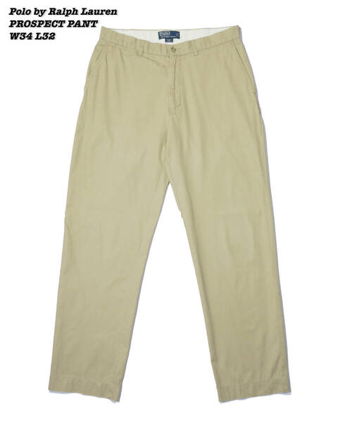 Polo by Ralph Lauren PROSPECT PANT W34 L32 RL25015 ポロバイラルフローレン チノパン コットンパンツ プロスペクトパンツ