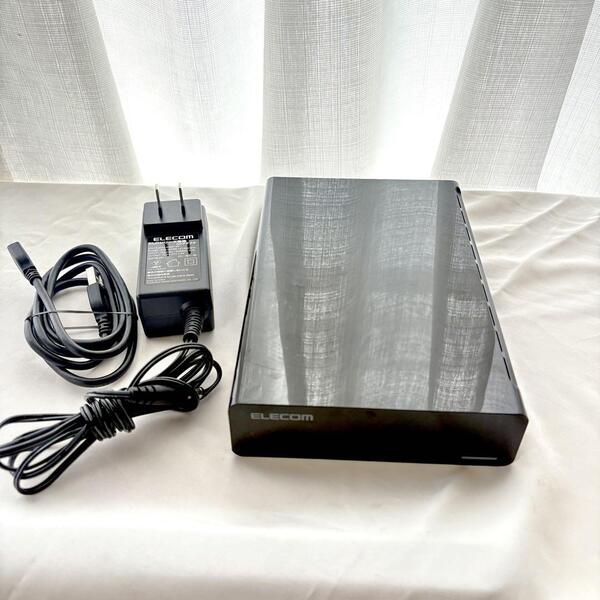 ELECOM 4TB 外付けハードディスク ELD-FTV040UBK