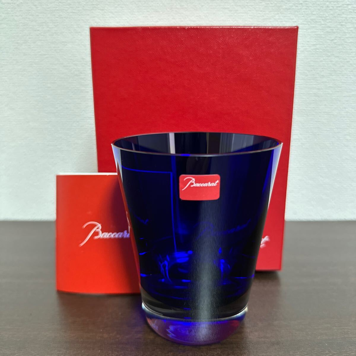 バカラ　モザイク　ベビー　タンブラー 箱付　高さ10㎝　東な7-0225☆2F バカラ モザイク ベビー タンブラー 箱付 高さ10㎝ 東な7-0225☆2F