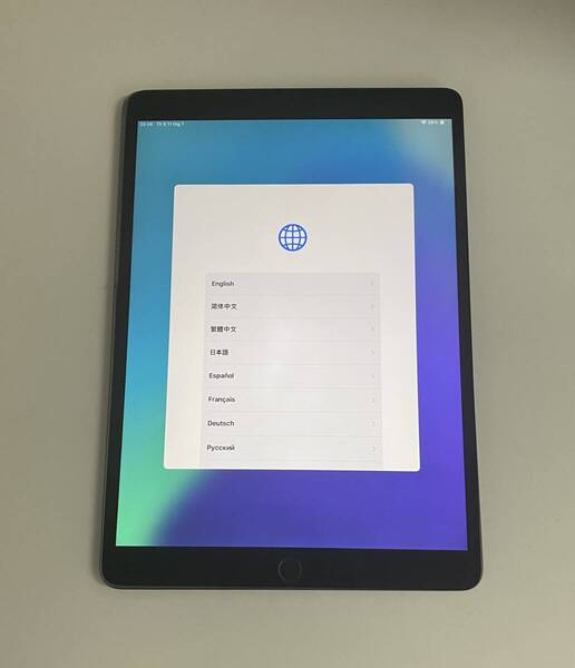 中古 純正品 iPad Air3 (第3世代)10.5 インチ フロントパネル 画面 液晶 修理 交換 、カラー黒 ジャンク