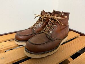 Vintage Red Wing Irish setter 875 старый собака бирка квадратное стежок 8E 85 год производства подошва заменен