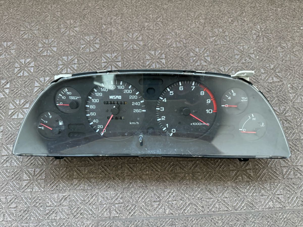 日産スカイラインGT-R　BNR32　メーターフードパネル　中古 日産スカイラインGT-R BNR32 メーターフードパネル 中古 2025年