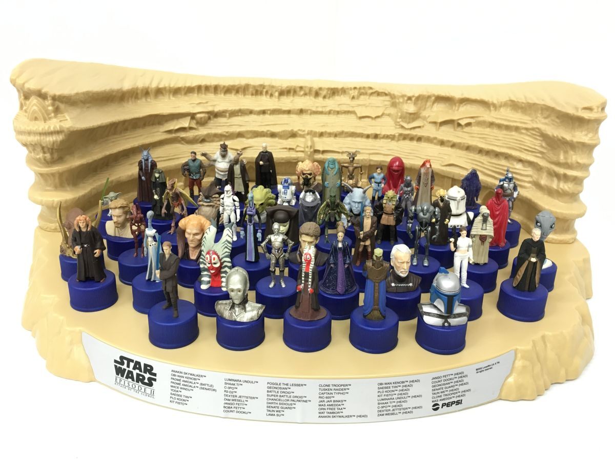 スターウォーズ キャップ フィギュア まとめ売り 大量 セット Yahoo!オークション -「スターウォーズ ボトル キャップ」の落札