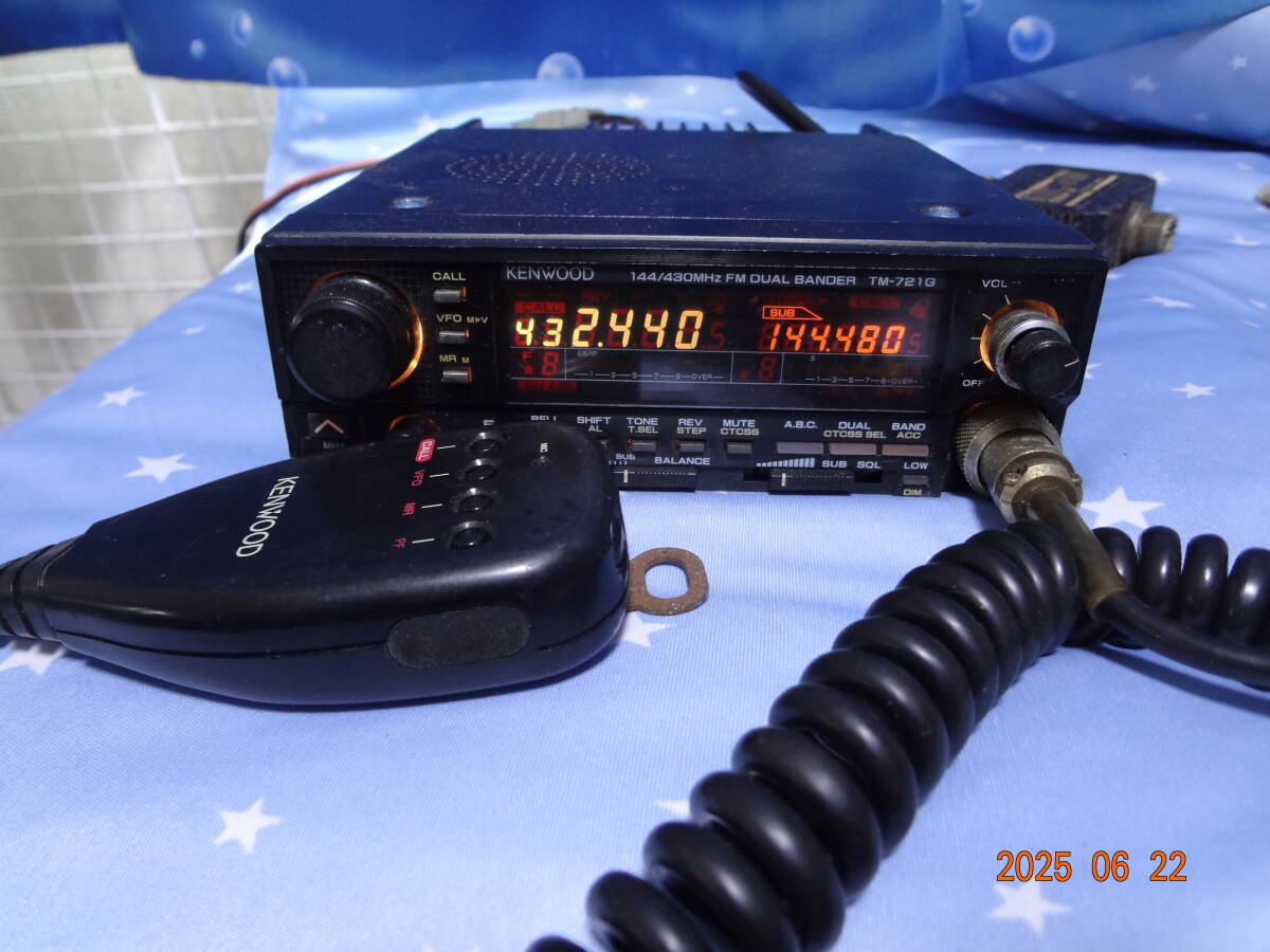ケンウッド TM-721GS ハイパワー 中古動作品 Yahoo!オークション -「tm-721gs」の落札相場・落札価格