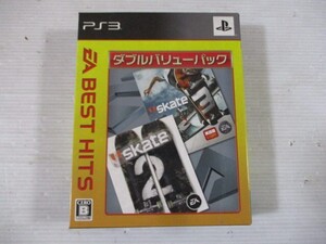 ZG 1円スタート☆ダブルバリューパック スケート2 (日本語版) + スケート3 (英語版) 中古PS3ソフト☆ ジャンク
