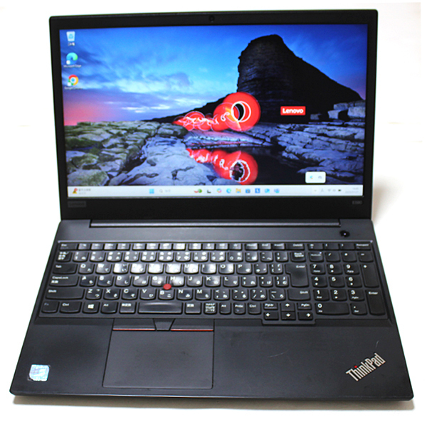 Lenovo ThinkPad E590 第8世代 Core i3 8145U 2.10GHz メモリ 8GB SSD 128GB 15.6 型(インチ) Windows11Pro 24H2