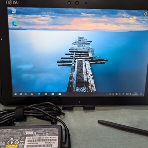 Fujitsu ARROWS Tab Q509/VE (SSD128GB/ペン付き)*バッテリー最大容量24.6%*