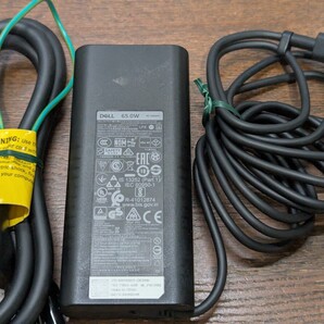 DELL 純正 65W 20v 3.25A ACアダプター / USBタイプCコネクタ-