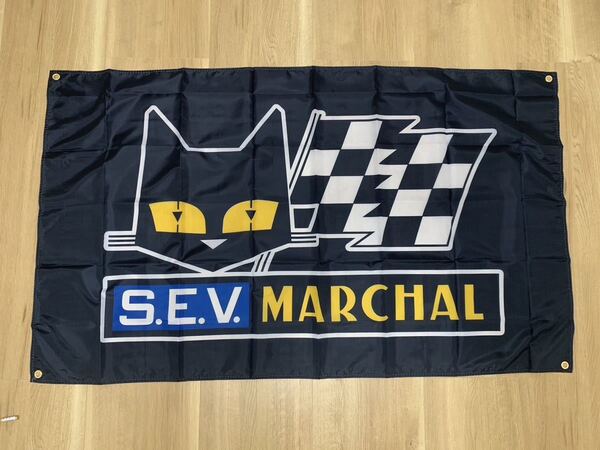 マーシャル 特大フラッグ バナー 約150×90cm 1013 タペストリー 旗 ガレージ装飾 USDM JDM 旧車 バイク モンキー ゴリラ 世田谷 MARCHAL
