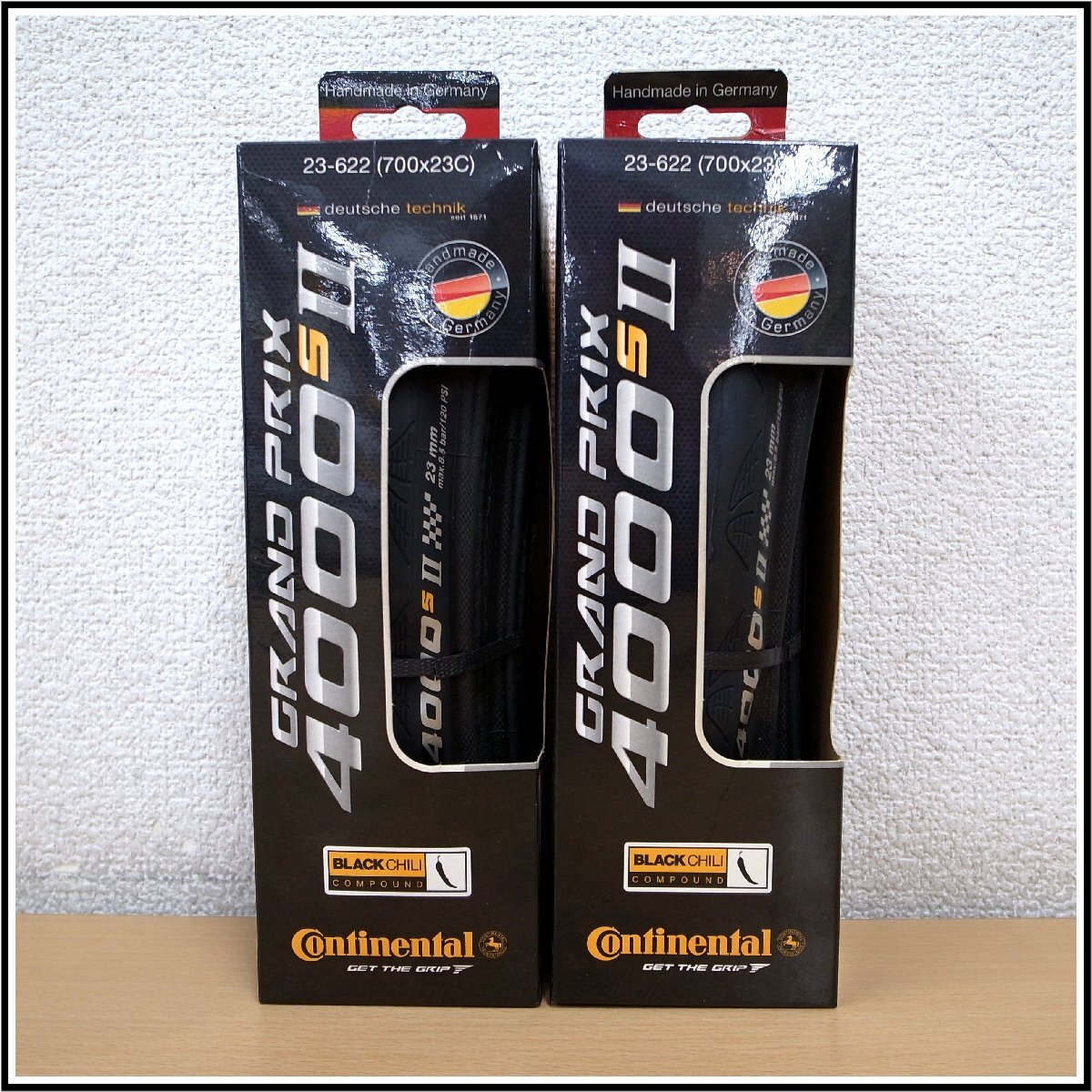 【新品未使用品】コンチネンタル Grand Prix 4000s 23c 2本 Yahoo!オークション -「continental grand prix 4000s」の落札