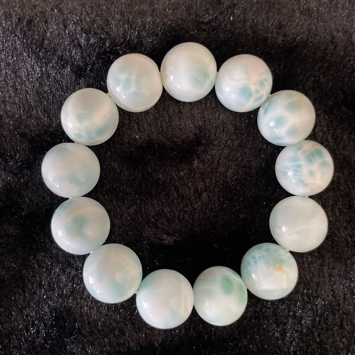 ラリマー★デザインブレス ホヌ・ラリマー デザインブレスレット｜天然石・パワーストーン