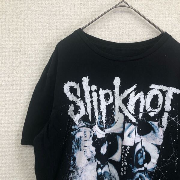 アメリカ古着 tシャツ バンドT スリップノット M 2015