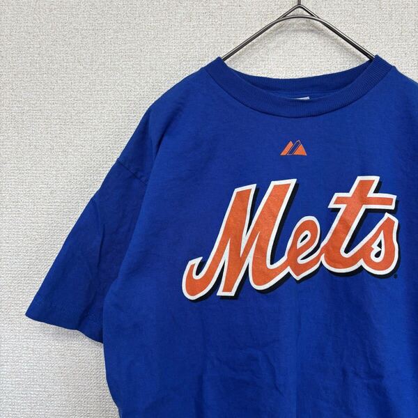 アメリカ古着 tシャツ メッツ MLB チーム S相当 2137