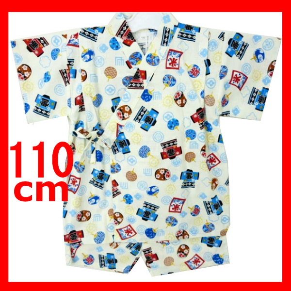 新品 甚平 110 男の子 キッズ 男児 ベビー 上下セット パジャマ おしゃれ お祭り柄 コットン100% 日本製 かっこいい かわいい 部屋着