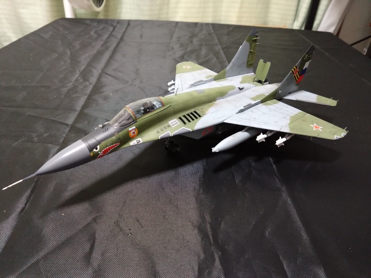 アカデミー1/48「MiG29」完成品 キットレビュー】アカデミー 1/48 MiG-29AS フルクラム