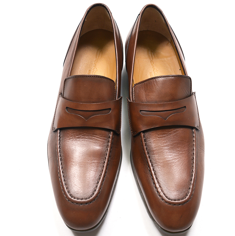 Santoni 【ほぼ未使用 美品】サントーニ UK8.5 US9.5イタリア製 2025年最新】Yahoo!オークション -(santoni サントーニ) 8の中古