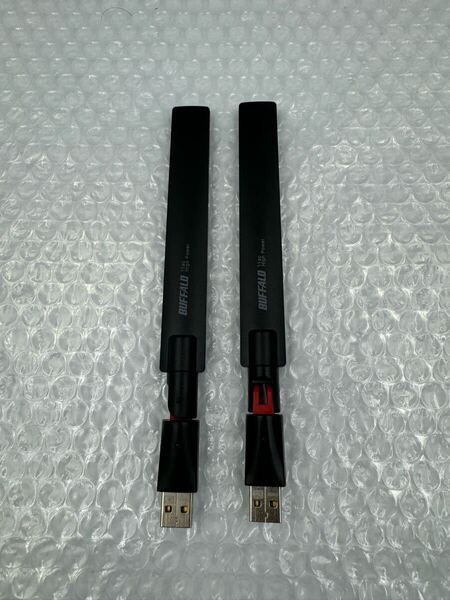 S3870) BUFFALO WI-U2-433DHP USB2.0 11ac対応無線LAN子機 2個セット
