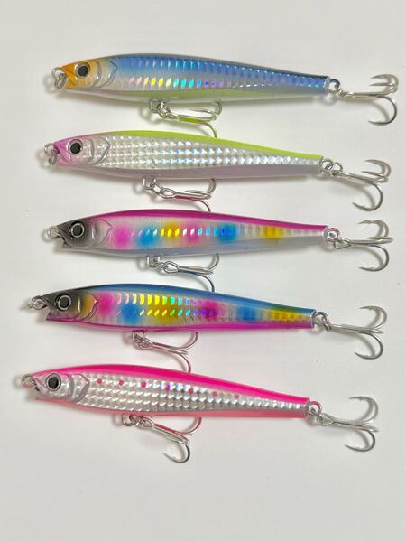 No.163 デュエル(DUEL) ハードコア モンスターショット(s) 風 50g 110mmシンキングペンシル シーバス 青物