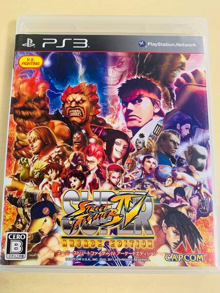 PS3ソフト スーパーストリートファイターⅣ アーケードエディション/プレイステーション3 (M)