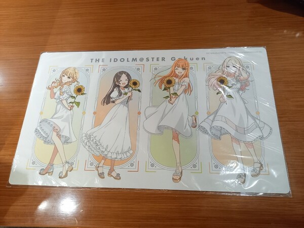 ラバーマット デスクマット プレイマット マルチマット プレマ 学園アイドルマスター sunflower 藤田ことね 十王星南 倉本千奈 紫雲清夏