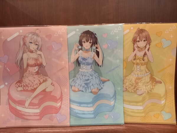 A4クリアファイル アーリャ 周防有希 マーシャ 時々ボソッとロシア語でデレる隣のアーリャさん ロシデレ TSUTAYA ツタヤ
