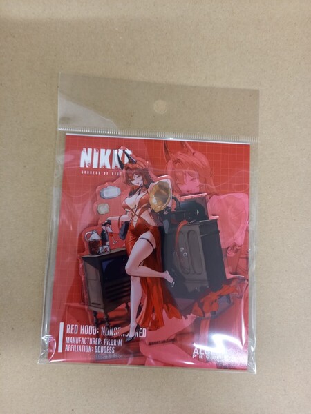 レッドフード アクリルスタンド NIKKE 勝利の女神 メガニケストア ニケ アクスタ アクリルフィギュア ナンセンスレッド