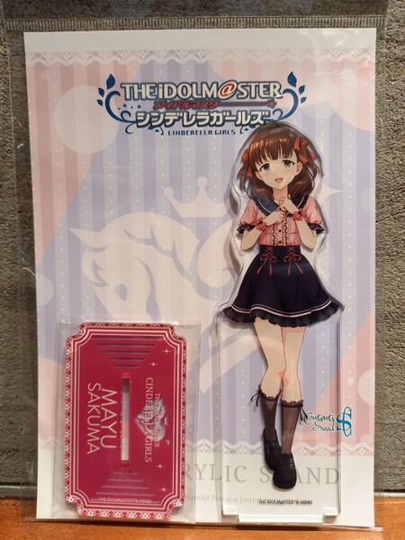 佐久間まゆ デカアクリルスタンド サブカルファッション アイドルマスター シンデレラガールズ アイマス アクスタ アクリルフィギュア