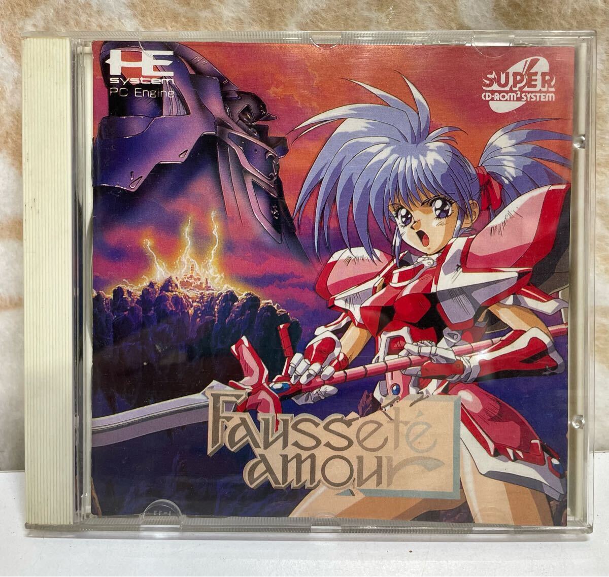 新品未開封PCエンジンソフト フォーセットアムールPCE WORKS版 フォーセットアムール PCエンジンSUPERCD-Rom2ソフト(海外版