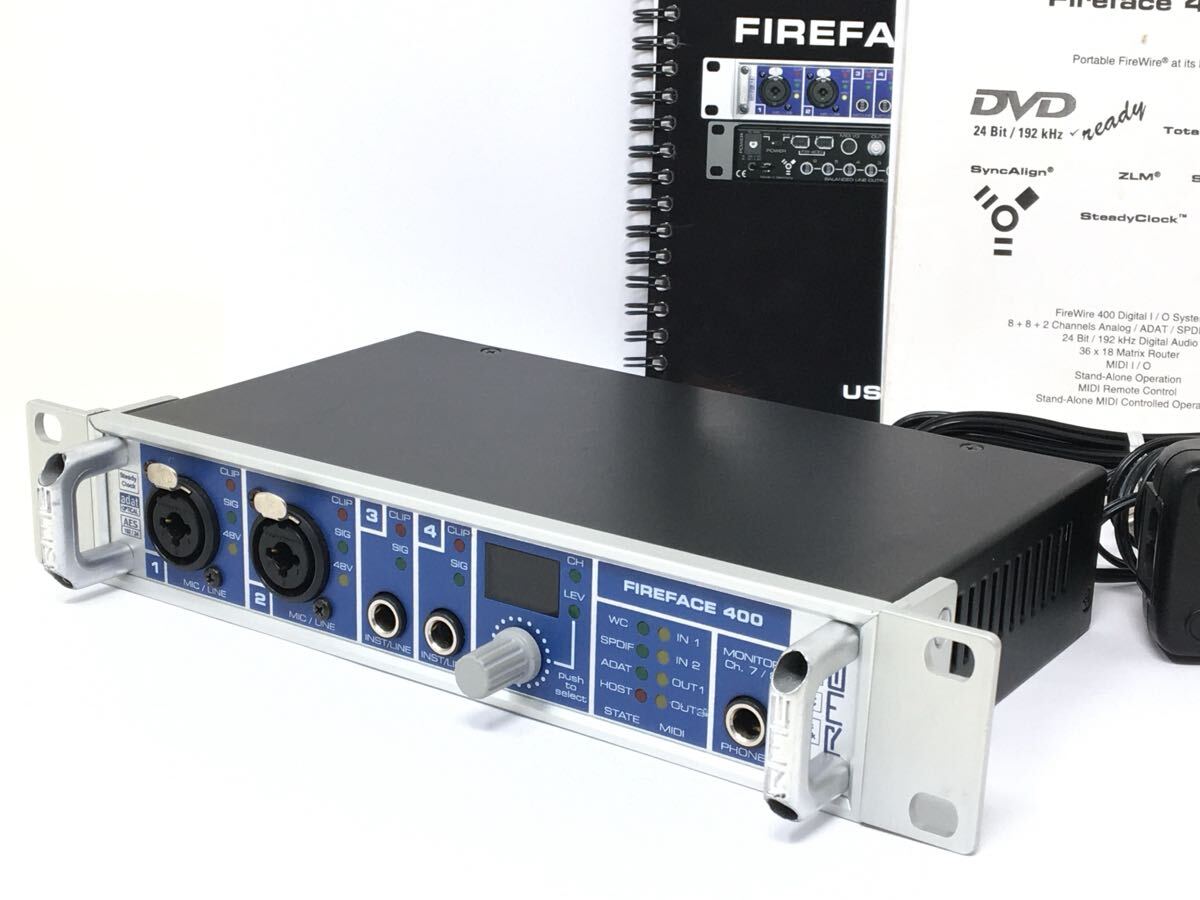 Fireface 400★デジタルオーディオインターフェース★ジャンク Yahoo!オークション -「fireface 400」の落札相場・落札価格