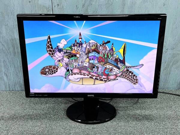 ◆管2272◆全国送料無料◆BenQ ベンキュー◆24インチPCワイドモニター◆ゲーミング◆GL2450HM◆21735時間稼働◆動作確認済み