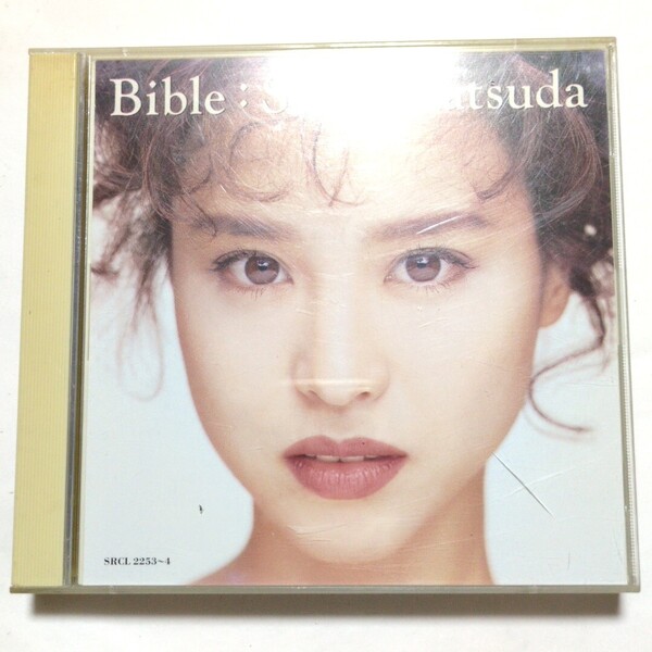 送料無料 松田聖子 ベストアルバム 2CD Bible 赤いスイートピー 青い珊瑚礁 夏の扉 SWEET MEMORIES 天使のウィンク 瑠璃色の地球 抱いて