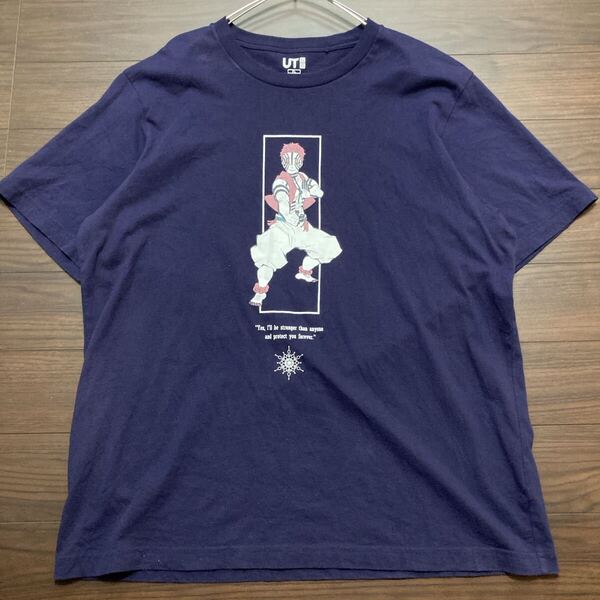UNIQLO ユニクロ UT 鬼滅の刃 猗窩座 アカザ Tシャツ XL