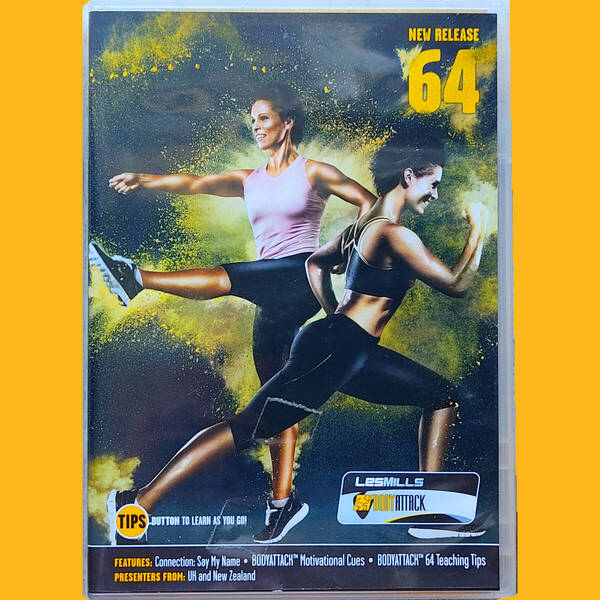ボディアタック 64 CD DVD LESMILLS BODYATTACK レスミルズ