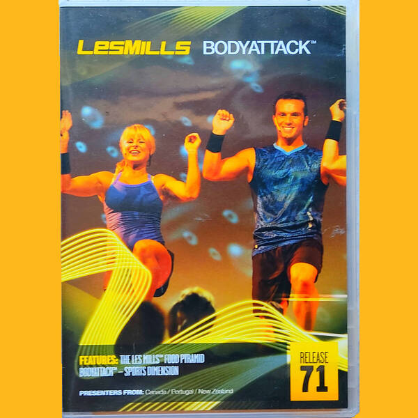 ボディアタック 71 CD DVD LESMILLS BODYATTACK レスミルズ