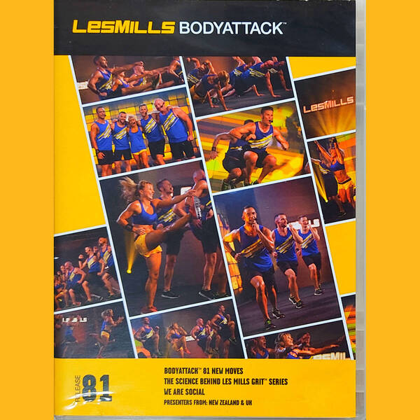ボディアタック 81 CD DVD LESMILLS BODYATTACK レスミルズ