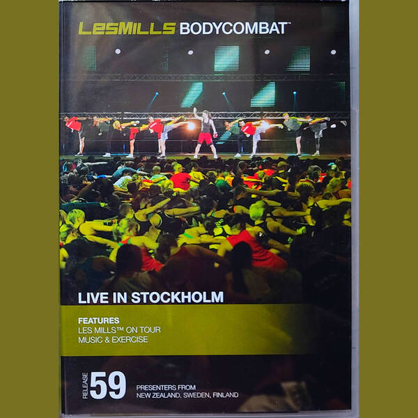 ボディコンバット 59 CD DVD LESMILLS BODYCOMBAT レスミルズ