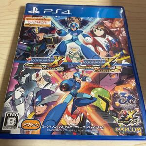ロックマンX アニバーサリー コレクション 1+2 PS4ソフト 中古