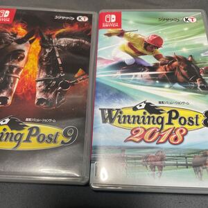 Nintendo Switchソフト ウイニングポスト8 2018 ウイニングポスト9 2本セット まとめ売り 中古